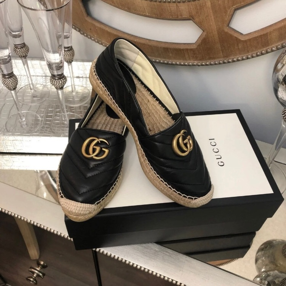 Gucci Double G espadrille size 38